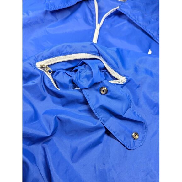 Vintage Atlanta Georgia Golf Club Jacket Windbreaker Large Blue BYO Scupper Jack - Picture 6 of 14